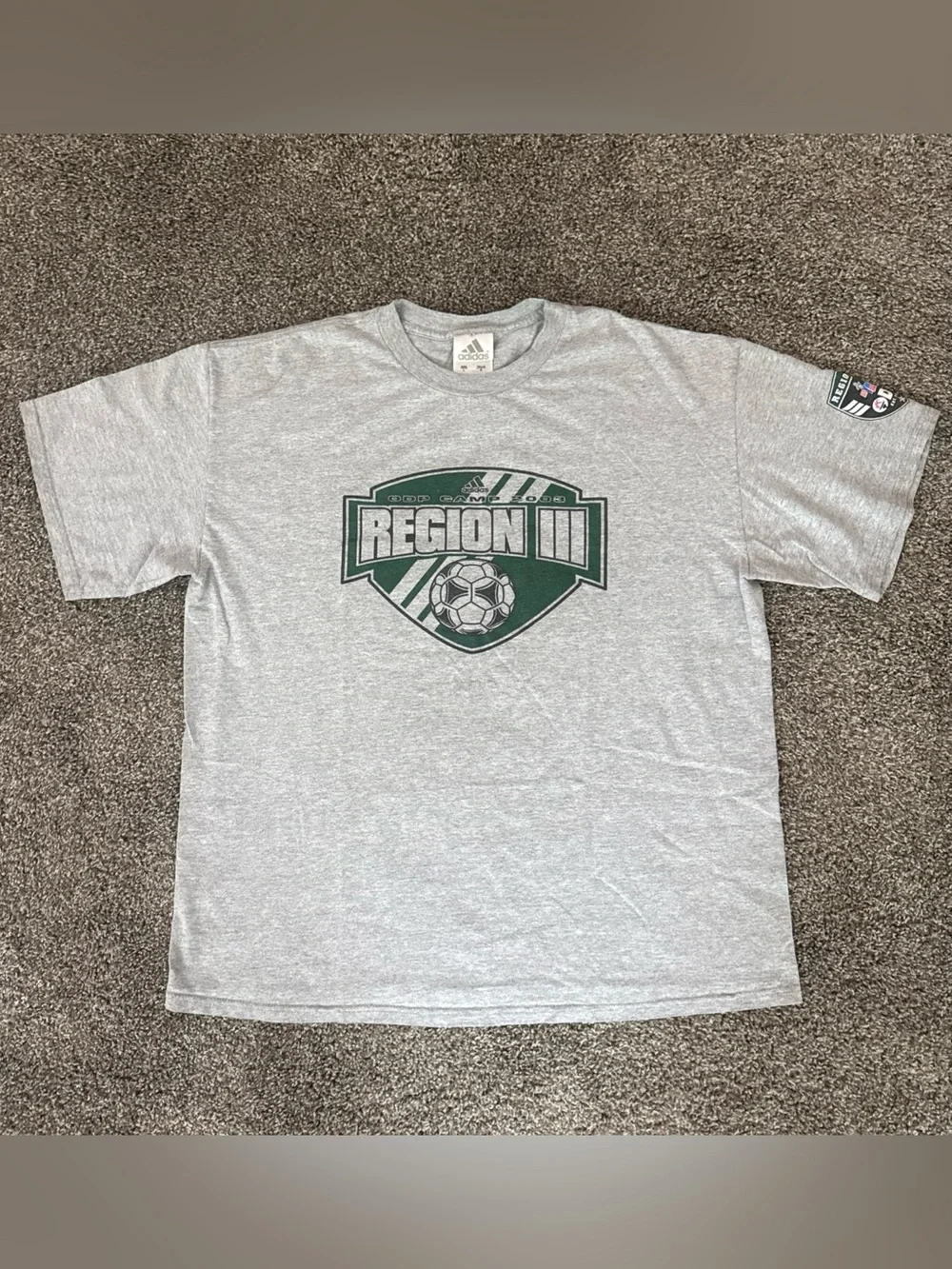 Vintage Adidas ODP Olympic Development Program Camp 2003 Region III Soccer L